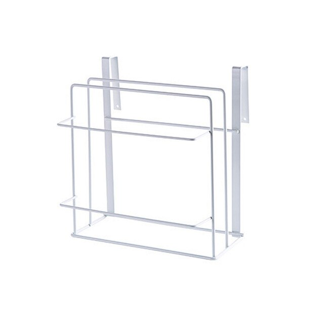 Kitchen Double Layer Towel Rack Hanging Holde