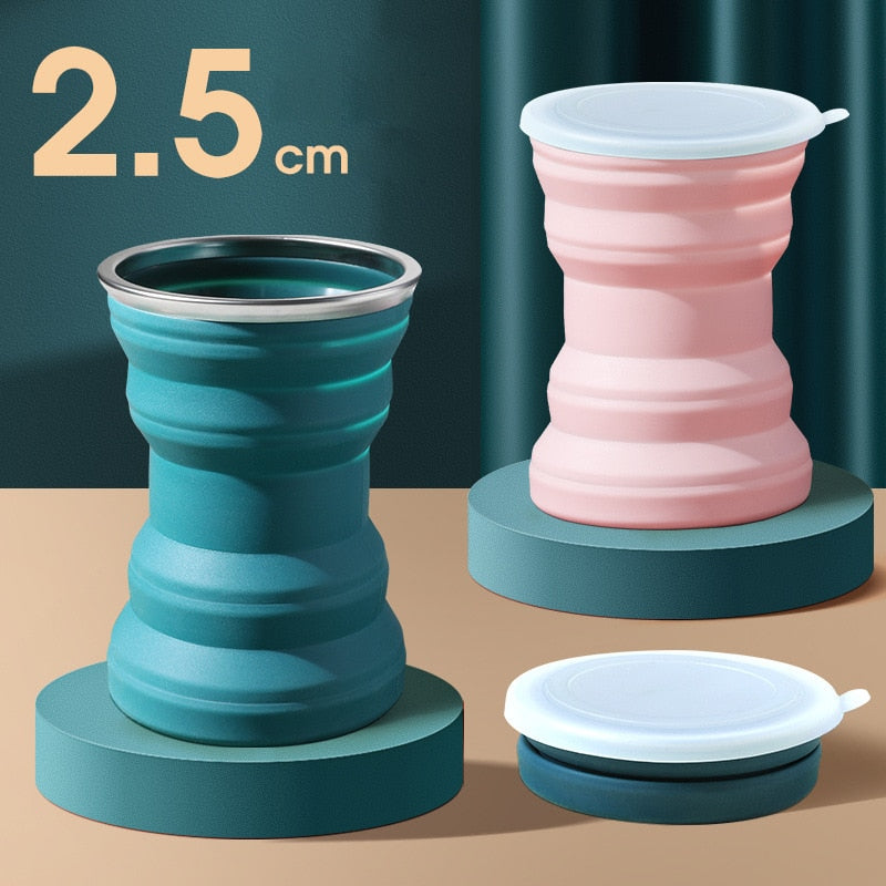 Portable Silicone Folding Water Cup
